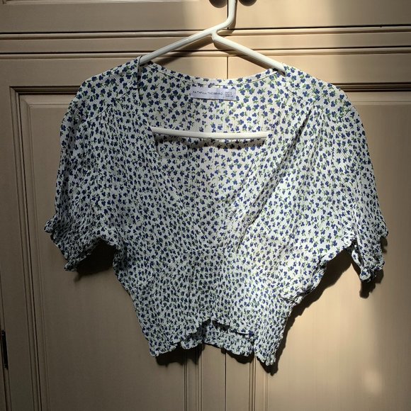 Faithful the Brand Printed Short Sleeve Cropped Top - Picture 2 of 6